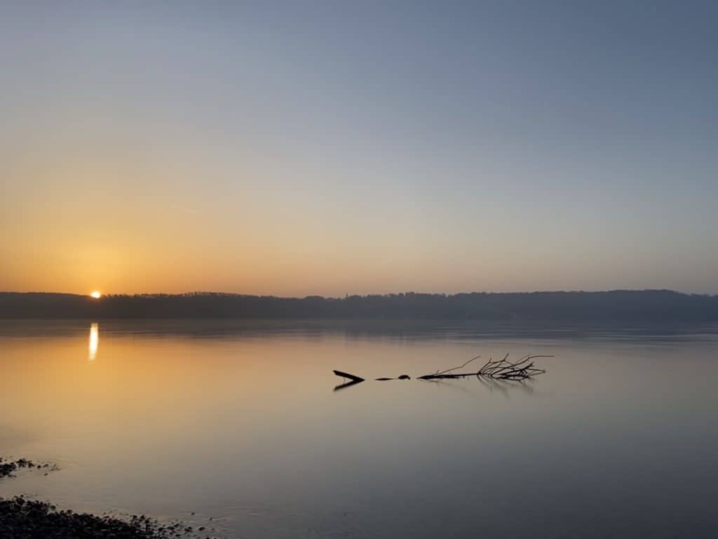 Starnberger See Sonnenaufgang