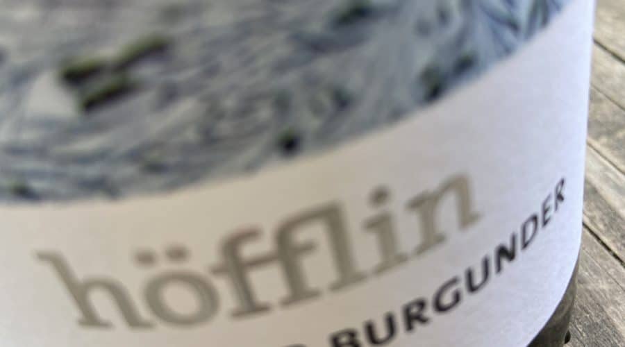 Weinflasche Wein Grauer Burgunder vom Weingut Höfflin